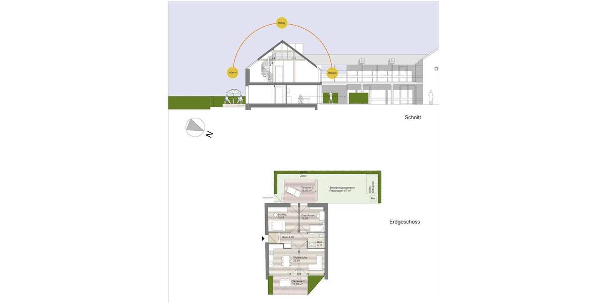 Etagenwohnung Aachen Aachen-Mitte - 3 Zimmer, 84 m&sup2;, 338.000&euro; | Angebot:26160358