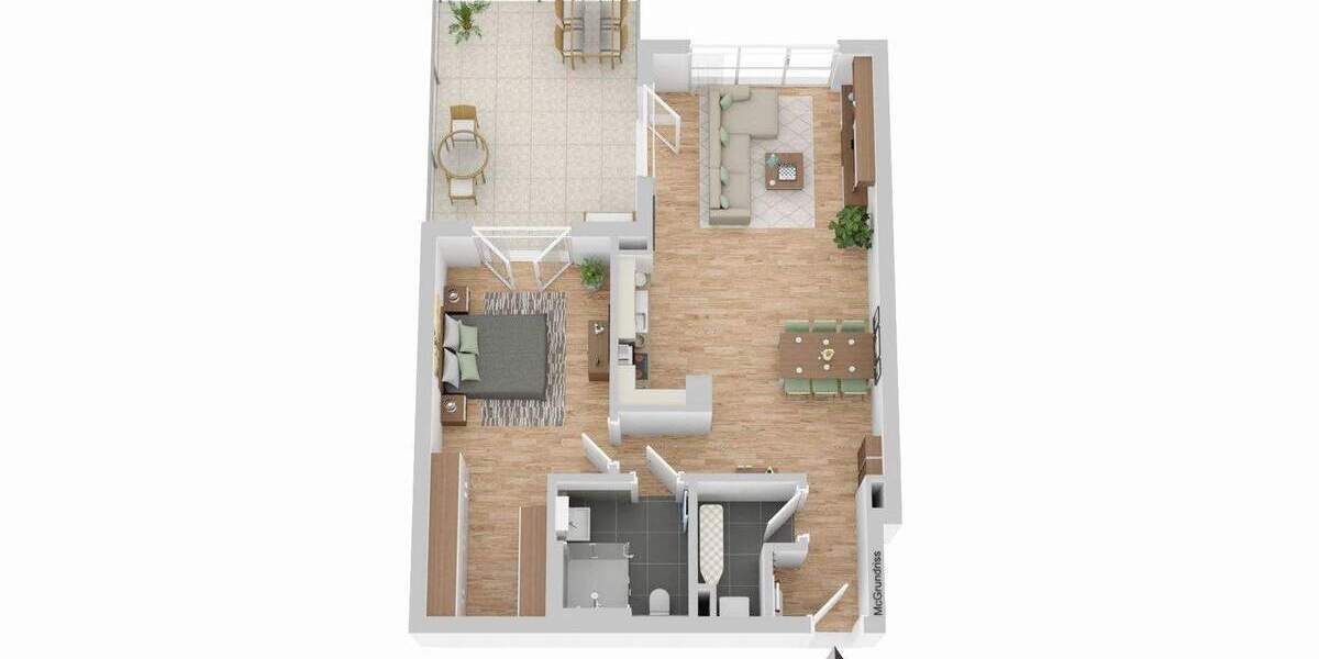 Etagenwohnung Übach-Palenberg Übach - 2 Zimmer, 85 m&sup2;, 349.000&euro; | Angebot:25661534