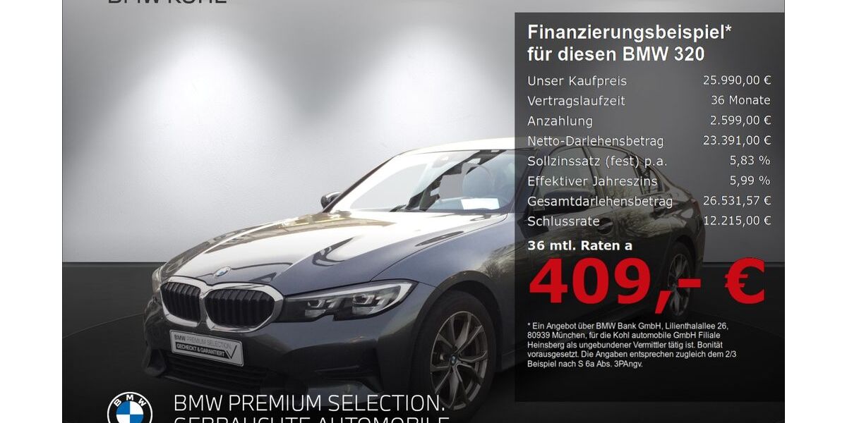 BMW 320 121.819 km 25.250 &euro; Heinsberg 52525