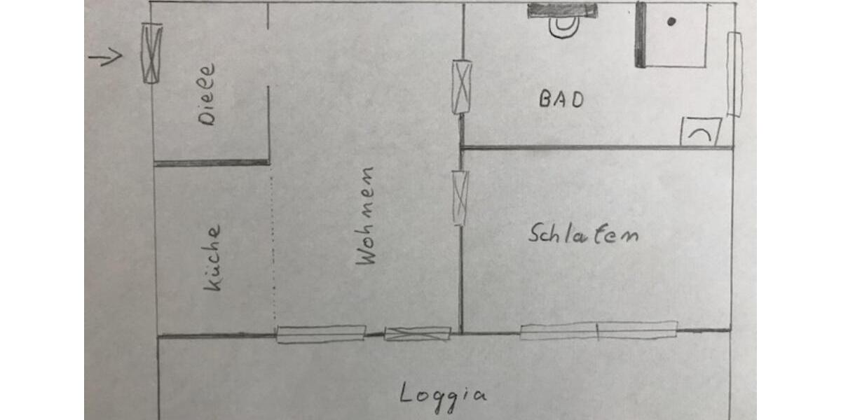 Etagenwohnung Übach-Palenberg Palenberg - 6 Zimmer, 120 m&sup2;, 235.000&euro; | Angebot:25883325