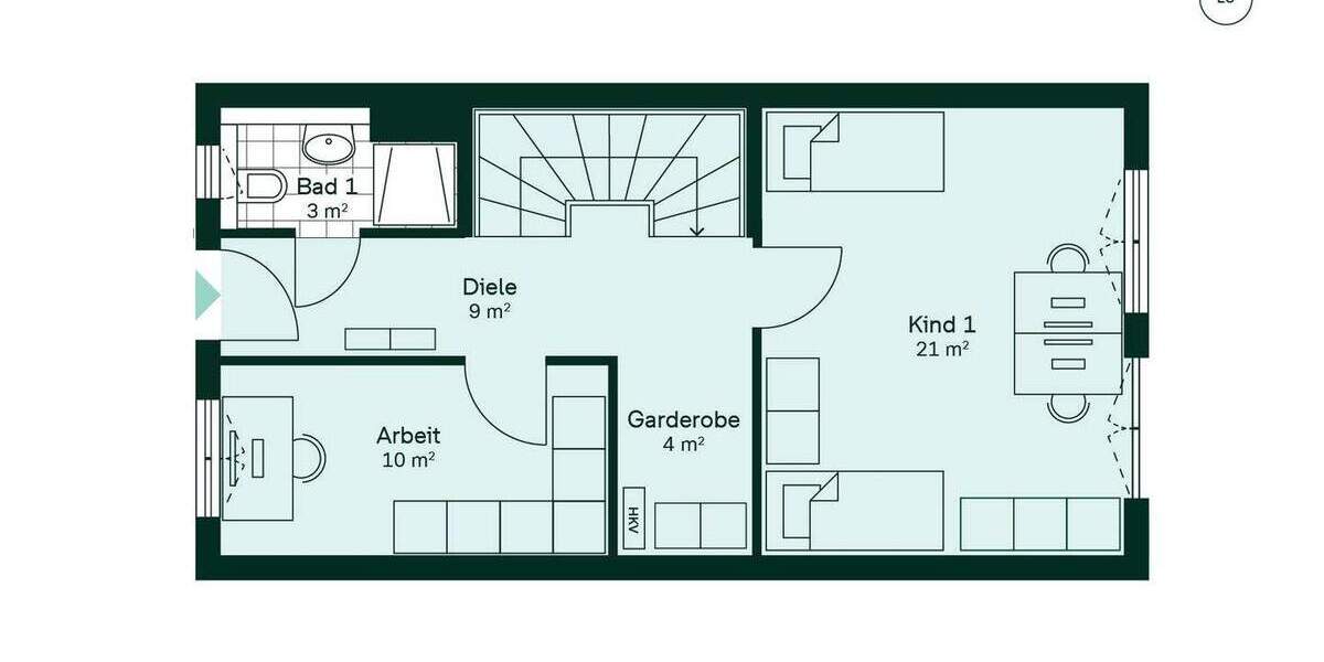 Reihenmittelhaus Herzogenrath-Kohlscheid Kohlscheid - 5 Zimmer, 128 m&sup2;, 614.900&euro; | Angebot:25664076