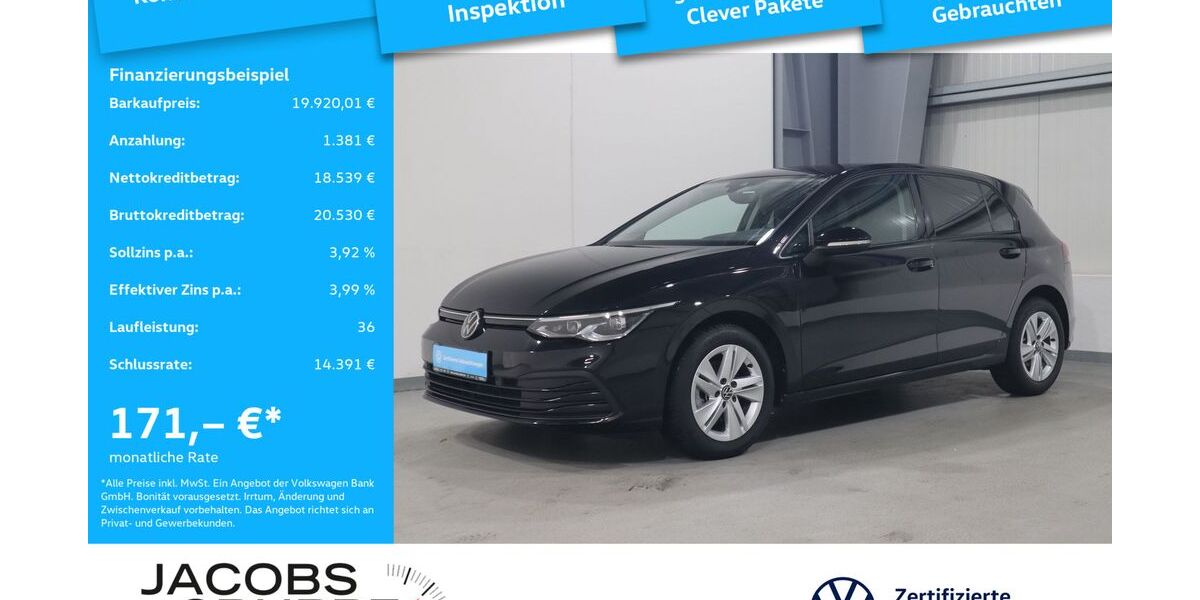 VW Golf 40.313 km 19.420 &euro; Aachen 52078