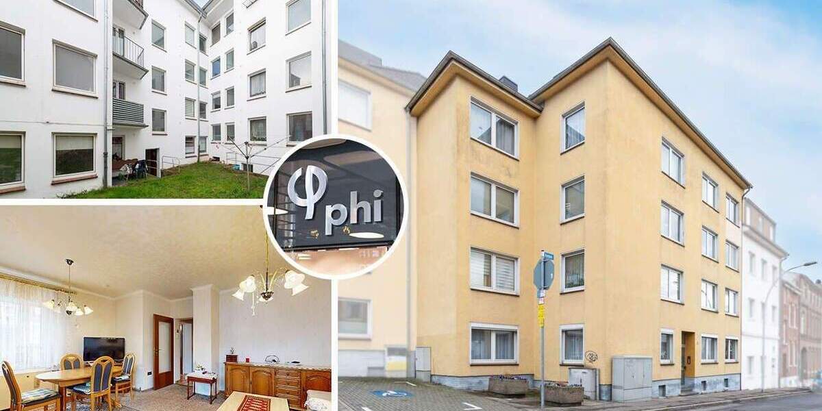 Etagenwohnung Aachen Haaren - 2 Zimmer, 54 m&sup2;, 129.900&euro; | Angebot:25771698