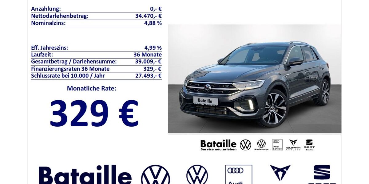 VW T-Roc 13.520 km 34.470 &euro; Jülich 52428