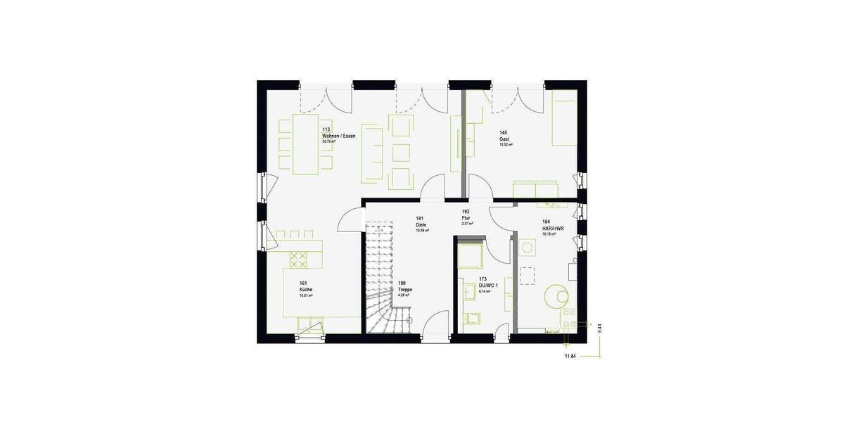 Einfamilienhaus Hürtgenwald Hürtgen - 4 Zimmer, 160 m&sup2;, 326.079&euro; | Angebot:25738881