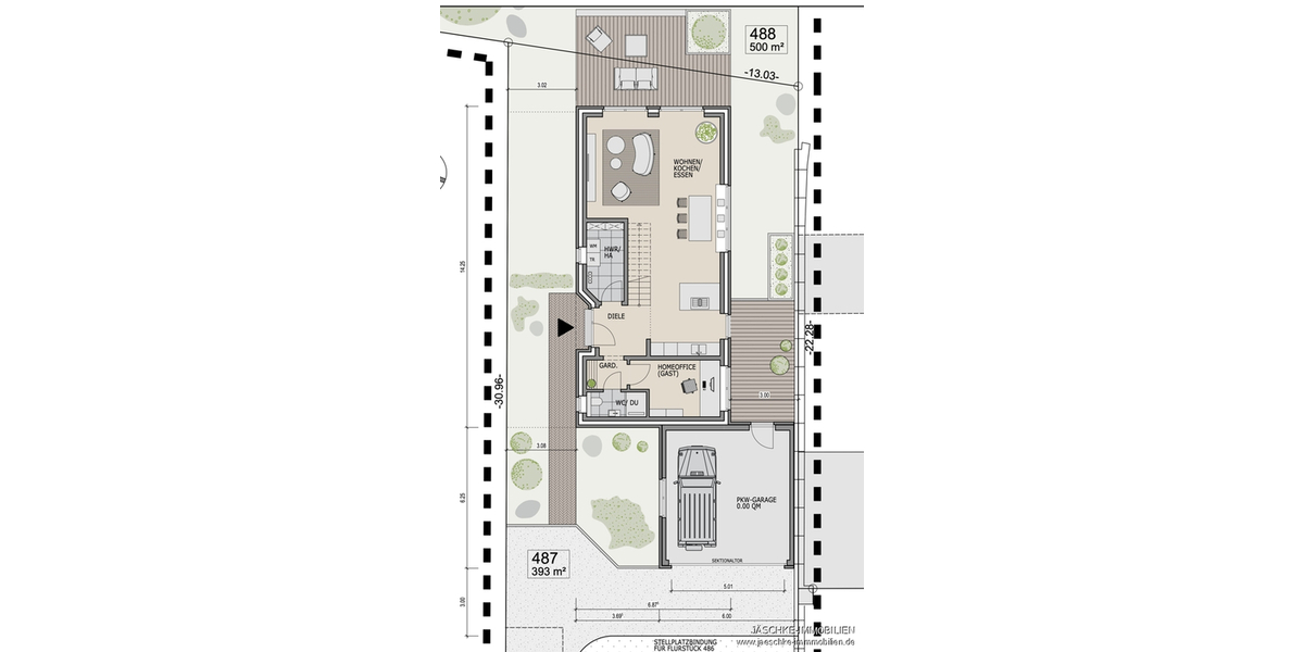 JÄSCHKE - Neubau auf idyllisches Baugrundstück in Brand mit unverbaubarer Fernsicht - zweite Reihe - Einfamilienhaus Aachen / Brand Brand | Angebot:22526895