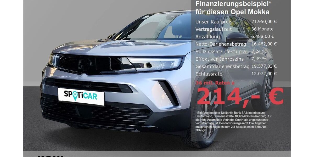 Opel Mokka 17.300 km 21.950 &euro; Aachen 52078