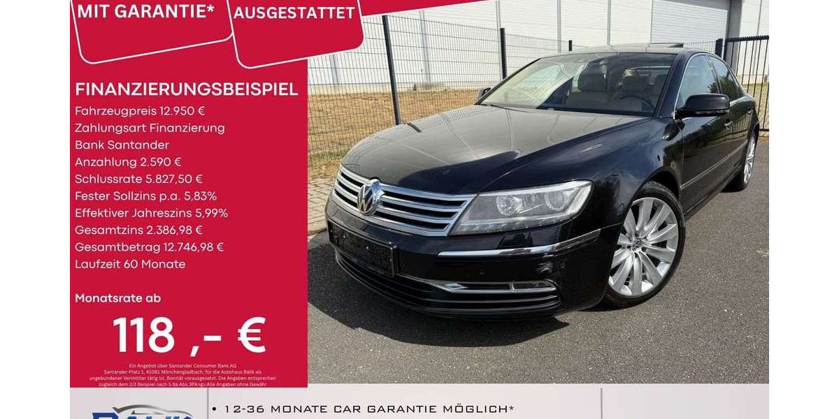 VW Phaeton 158.000 km 12.490 &euro; Übach-Palenberg 52531