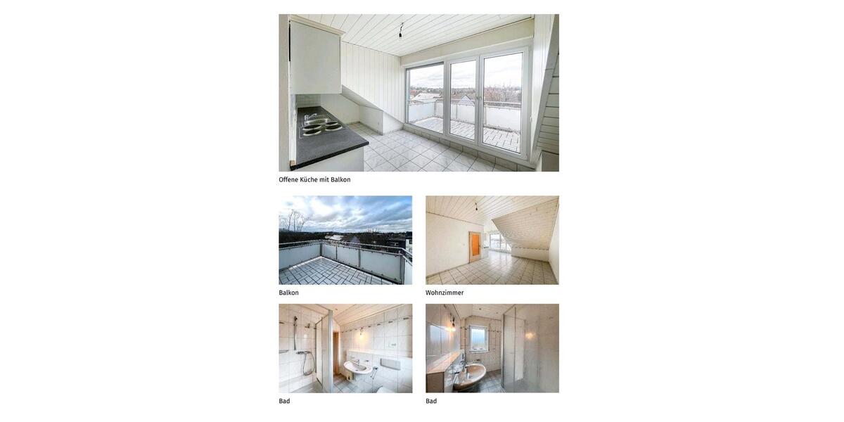 Dachgeschoßwohnung Übach-Palenberg Palenberg - 3 Zimmer, 68 m&sup2;, 680&euro; | Angebot:26019132