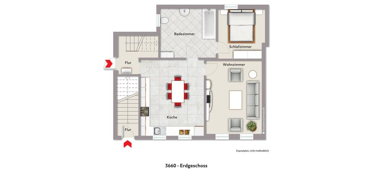 Einfamilienhaus Würselen - 8 Zimmer, 123 m&sup2;, 284.000&euro; | Angebot:26176690