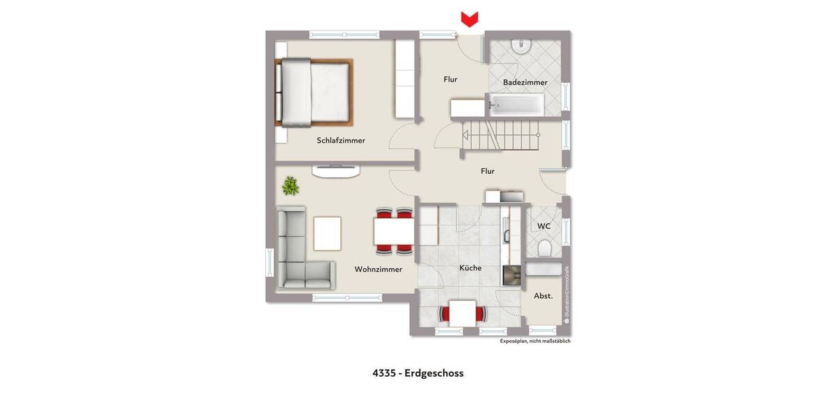 Mehrfamilienhaus, Wohnhaus Geilenkirchen Bauchem - 2 Zimmer, 66 m&sup2;, 225.000&euro; | Angebot:26192202