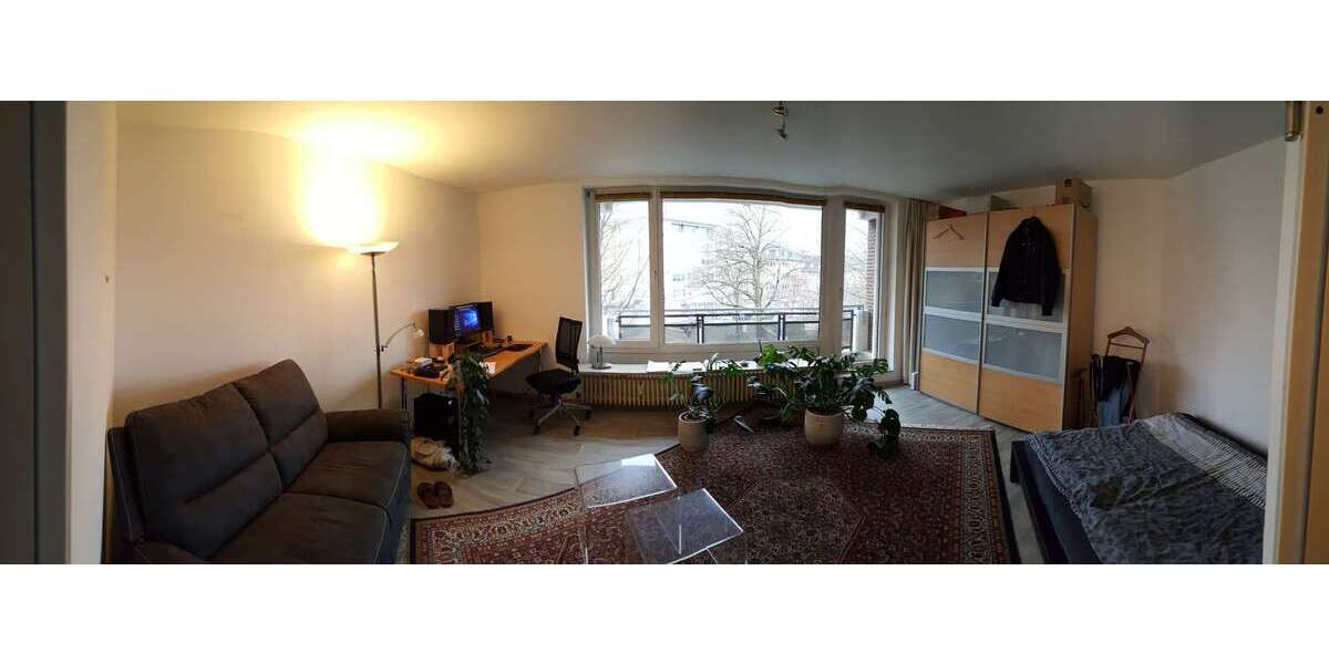 Etagenwohnung Aachen Burtscheid - 1 Zimmer, 46 m&sup2;, 460&euro; | Angebot:26199953