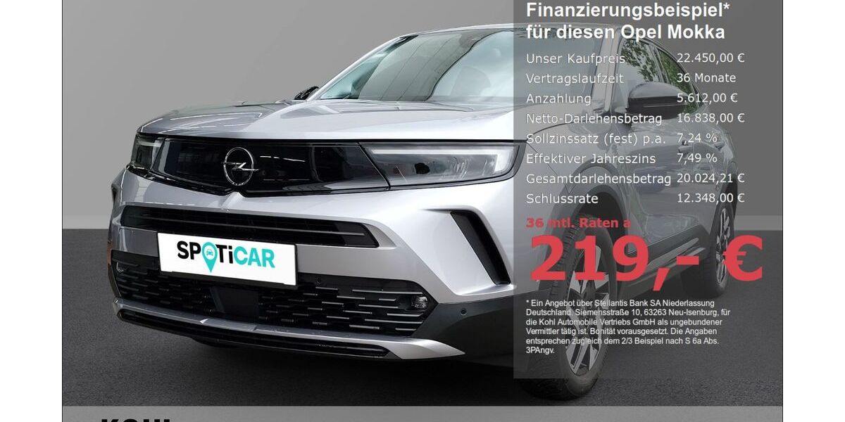 Opel Mokka 20.000 km 22.450 &euro; Aachen 52078