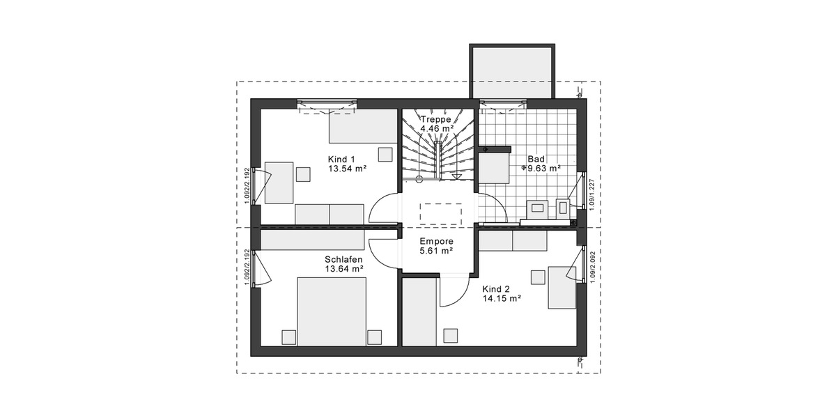 Einfamilienhaus Simmerath Kesternich - 3 Zimmer, 122 m&sup2;, 409.800&euro; | Angebot:25878585