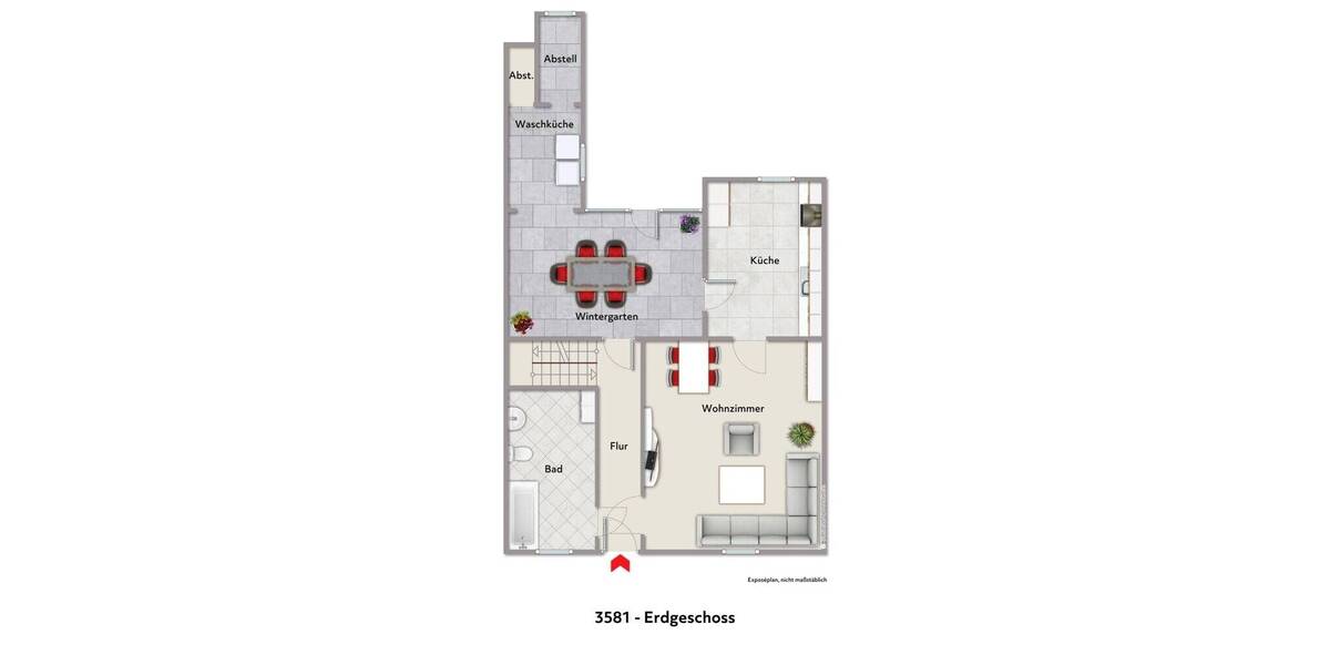 Reihenmittelhaus Alsdorf Schaufenberg - 4 Zimmer, 108 m&sup2;, 179.000&euro; | Angebot:26192197