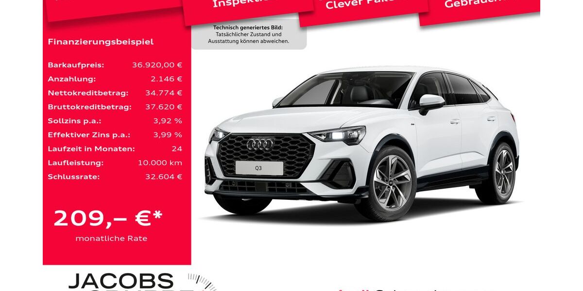 Audi Q3 9.527 km 36.920 &euro; Aachen 52078