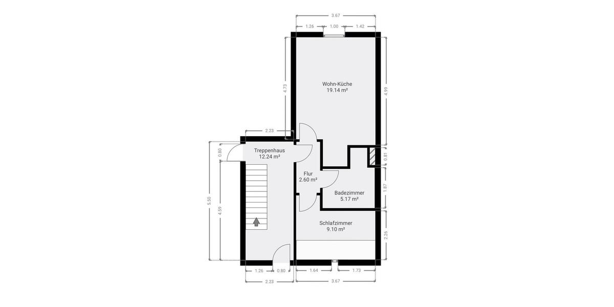 Erdgeschoßwohnung Aachen Eilendorf - 2 Zimmer, 34 m&sup2;, 135.900&euro; | Angebot:26706660
