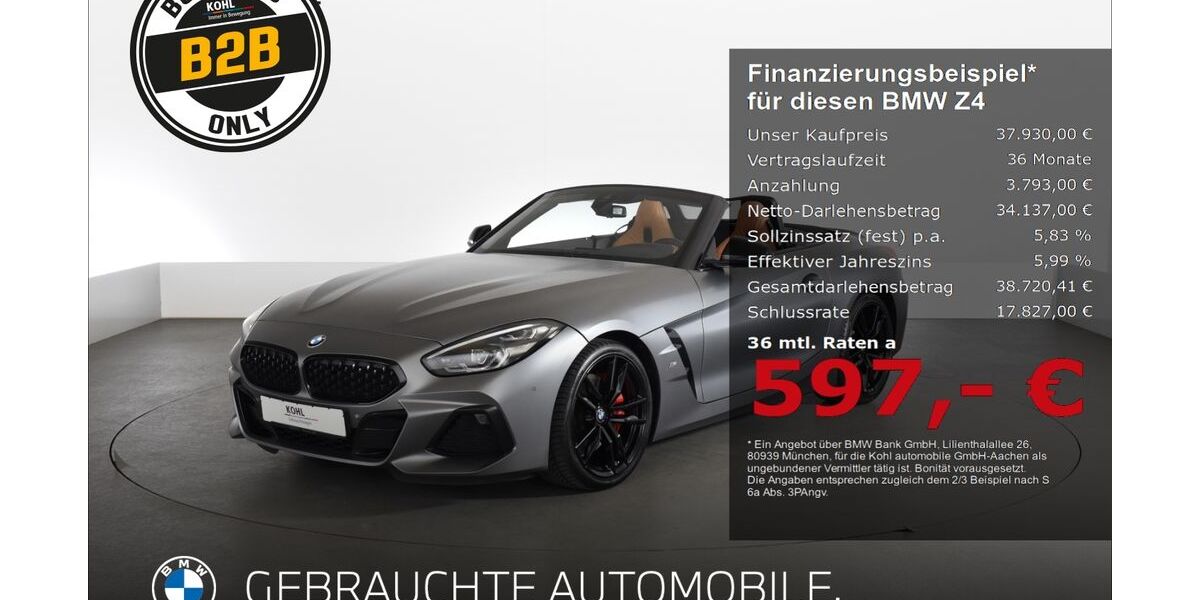 BMW Z4 40.940 km 37.930 &euro; Aachen 52078