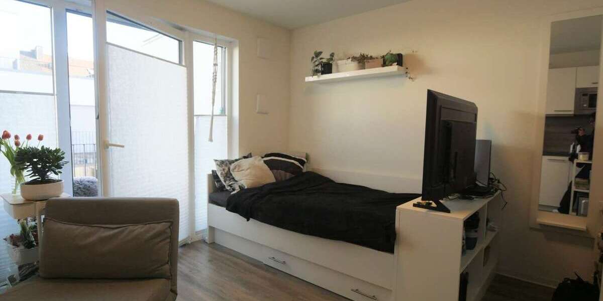 Etagenwohnung Aachen Burtscheid - 1 Zimmer, 24 m&sup2;, 428&euro; | Angebot:25323788