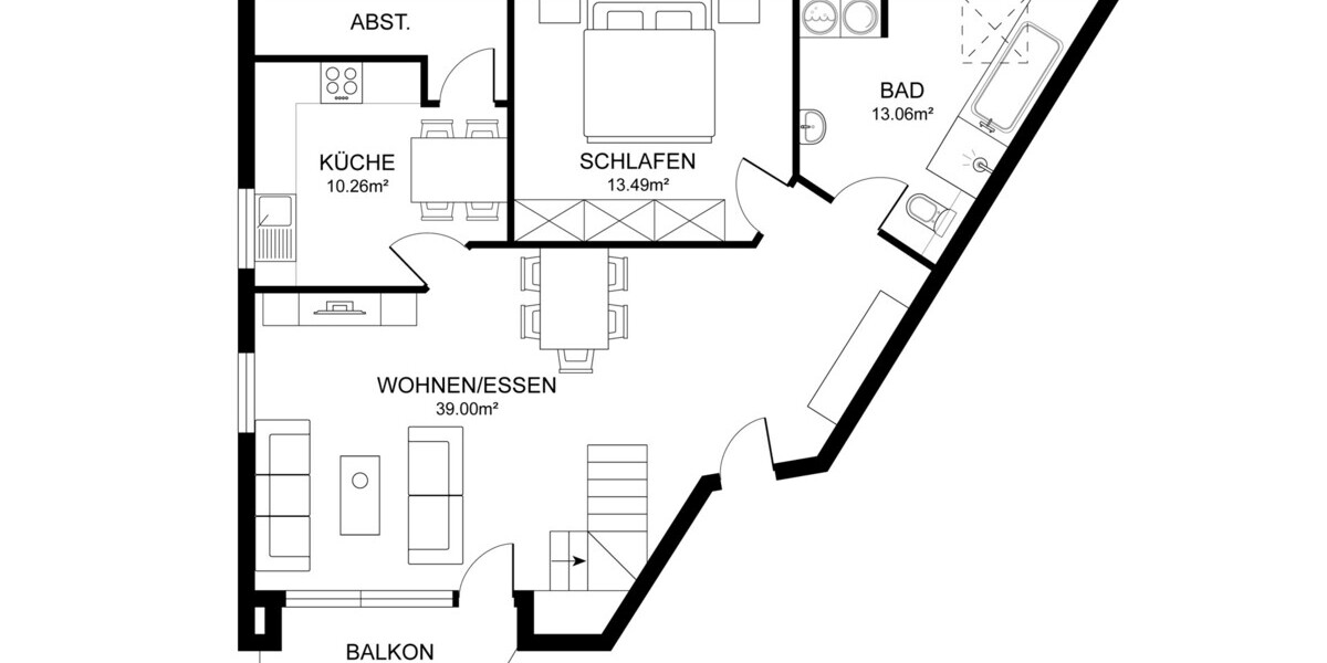 Roetgen – Sonnige Maisonettewohnung in zentraler Toplage - Maisonettenwohnung Roetgen | Angebot:27289160