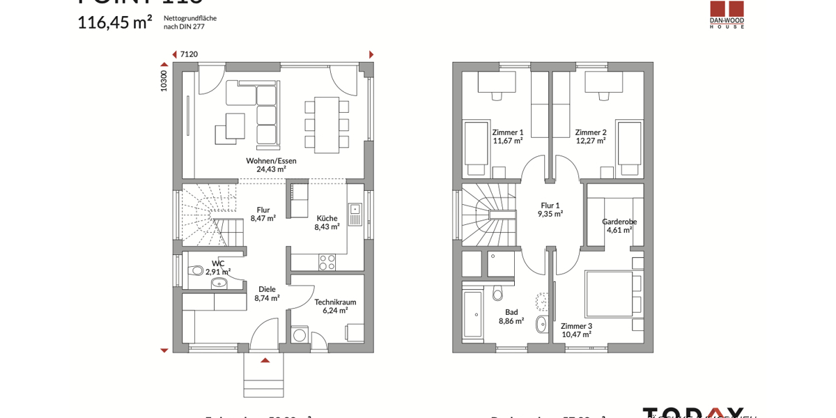 JÄSCHKE - Neubau auf idyllisches Baugrundstück in Brand mit unverbaubarer Fernsicht - zweite Reihe - Einfamilienhaus Aachen / Brand Brand | Angebot:22526895
