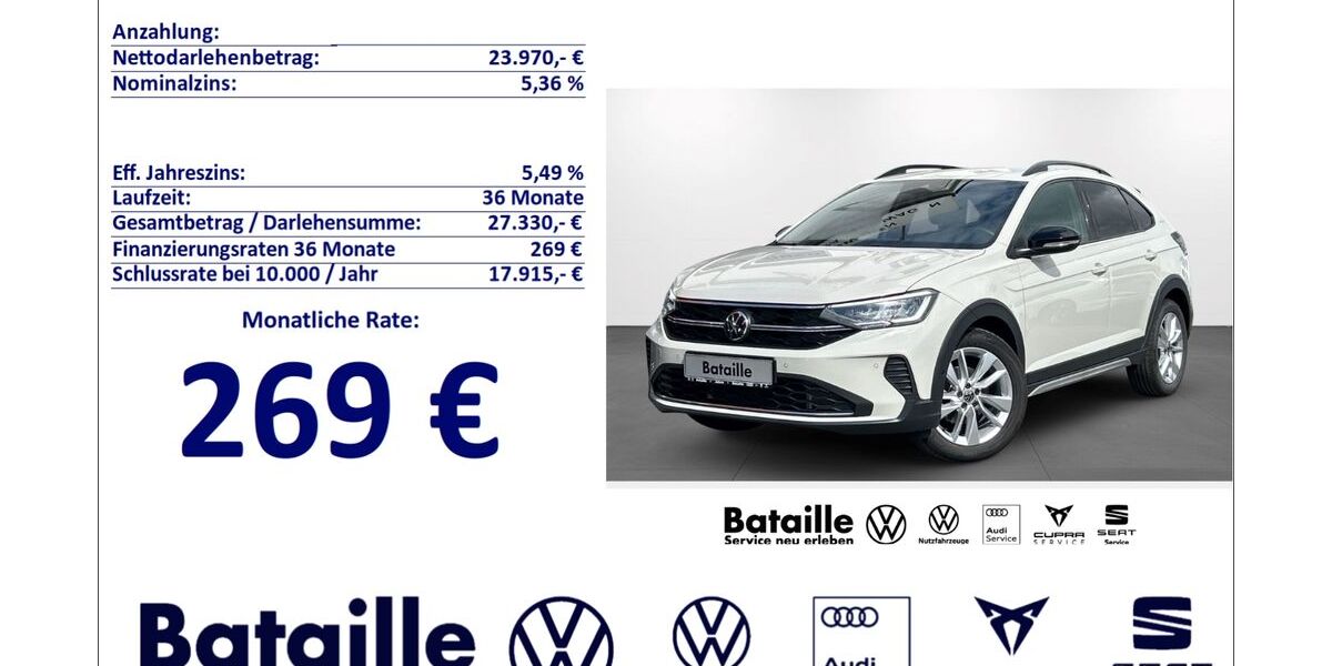 VW Taigo 9.426 km 23.970 &euro; Jülich 52428