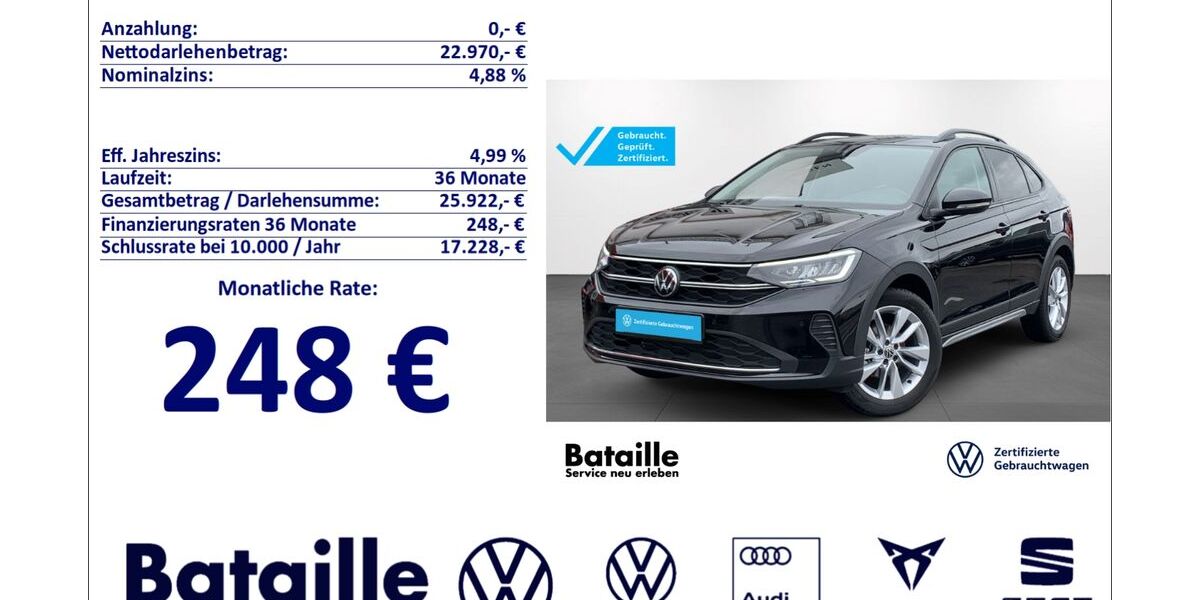 VW Taigo 6.078 km 22.470 &euro; Jülich 52428