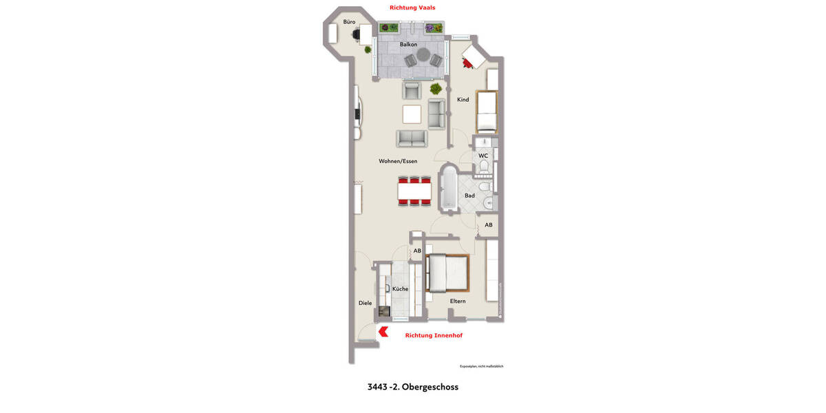 Etagenwohnung Aachen Aachen-Mitte - 3 Zimmer, 103 m&sup2;, 309.000&euro; | Angebot:26261547