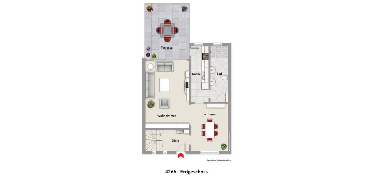 Reihenendhaus Herzogenrath / Merkstein Merkstein - 4 Zimmer, 99 m&sup2;, 229.000&euro; | Angebot:26192209