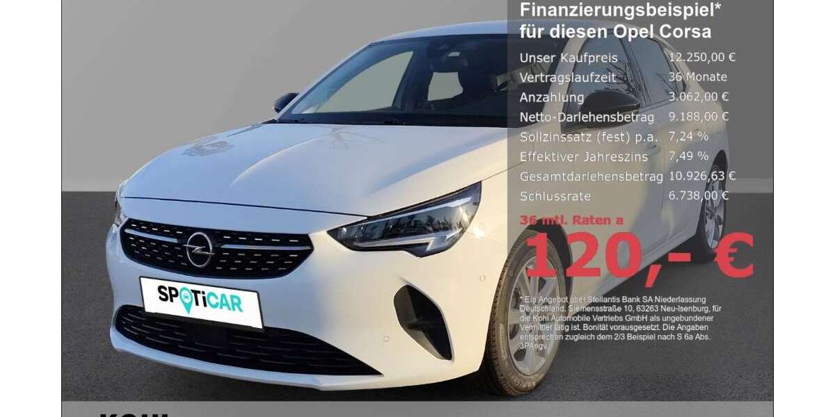 Opel Corsa 75.500 km 12.250 &euro; Aachen 52078