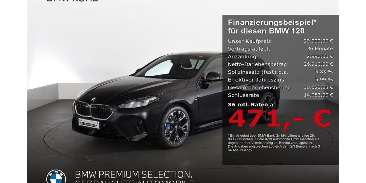 BMW 120 9.799 km 29.900 &euro; Aachen 52078