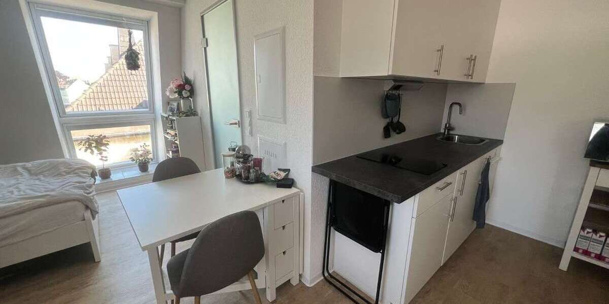 Etagenwohnung Aachen Aachen-Mitte - 1 Zimmer, 27 m&sup2;, 429&euro; | Angebot:26740880