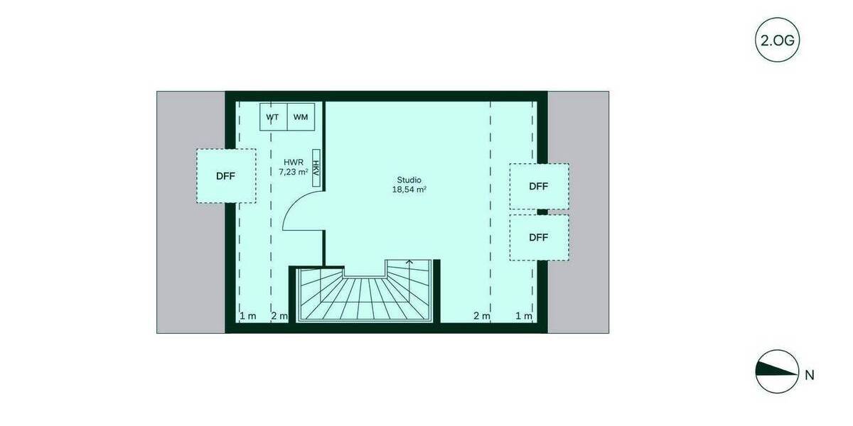 Reihenmittelhaus Düren Mariaweiler-Hoven - 4 Zimmer, 103 m&sup2;, 429.900&euro; | Angebot:26916532