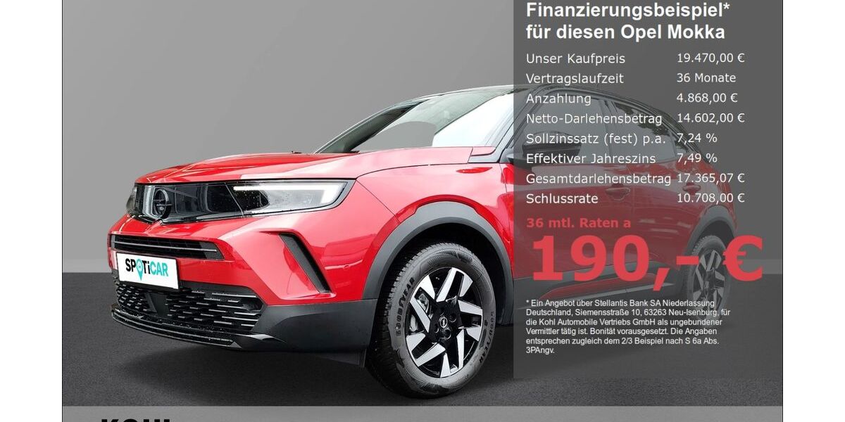 Opel Mokka 12.300 km 19.470 &euro; Aachen 52078