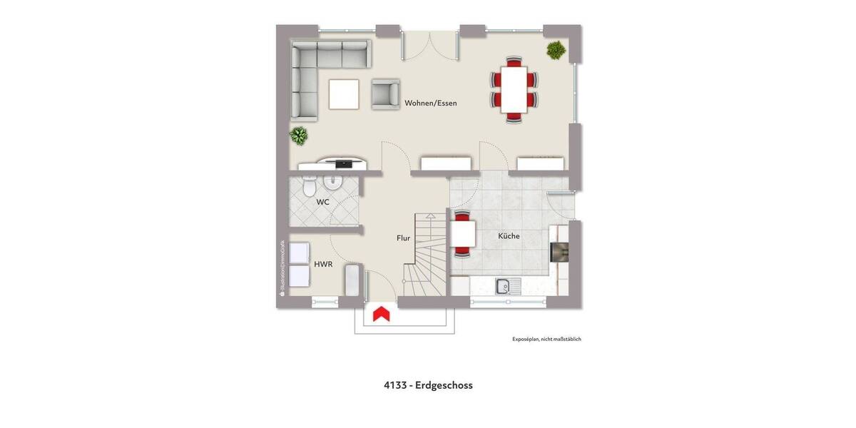 Einfamilienhaus Alsdorf Hoengen - 4 Zimmer, 109 m&sup2;, 348.000&euro; | Angebot:26192195