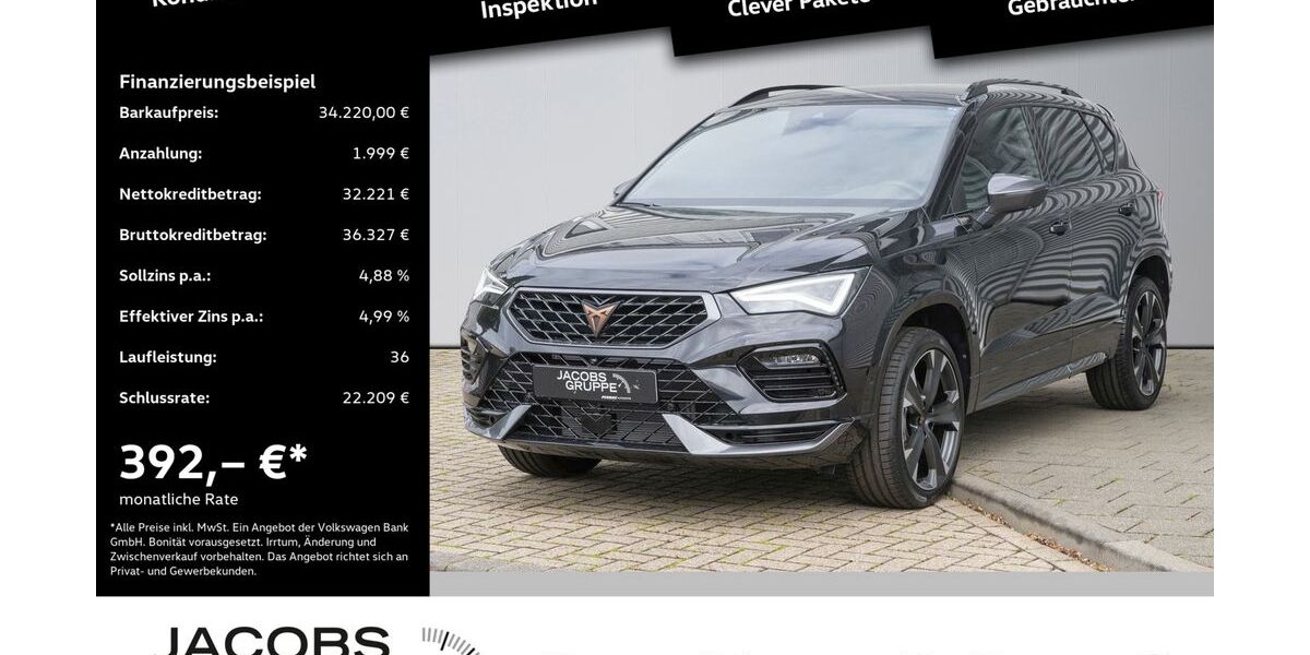 Cupra Ateca 1.111 km 32.690 &euro; Düren 52351