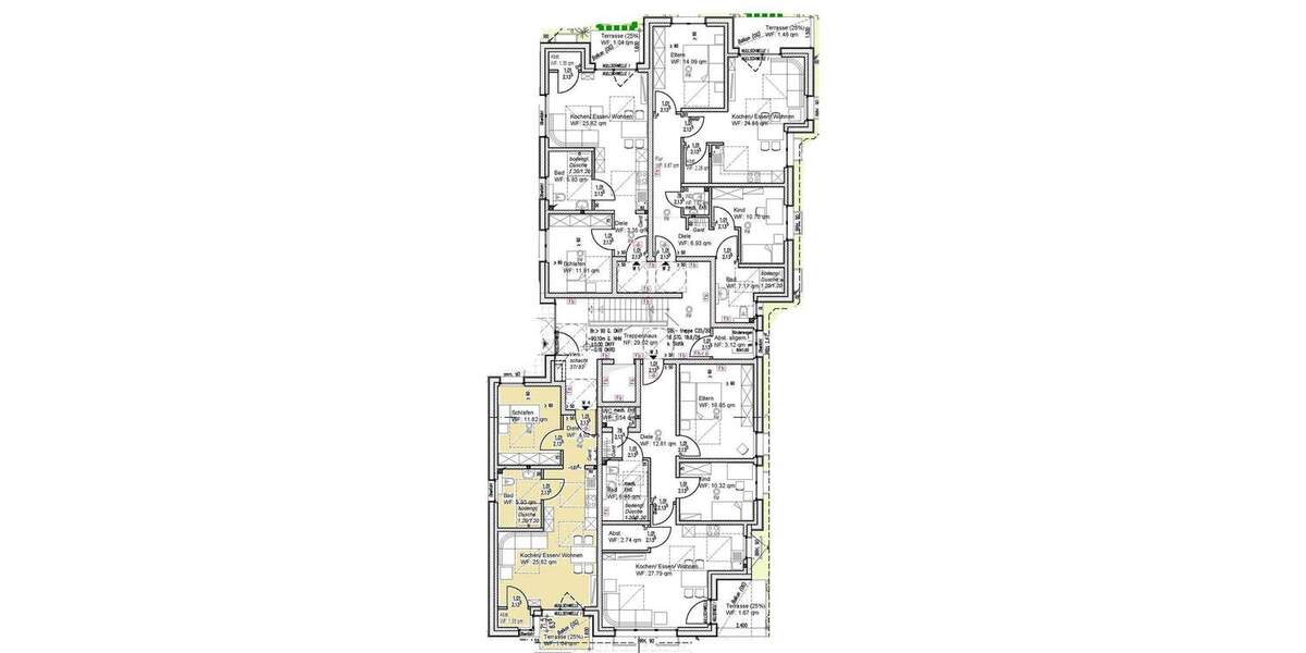 Etagenwohnung Geilenkirchen / Niederheid Tripsrath - 2 Zimmer, 50 m&sup2;, 211.000&euro; | Angebot:25776337