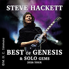 Steve Hackett - Best of Genesis & Solo Gems 2026 Tour 27.05.2026 Alte Oper Frankfurt