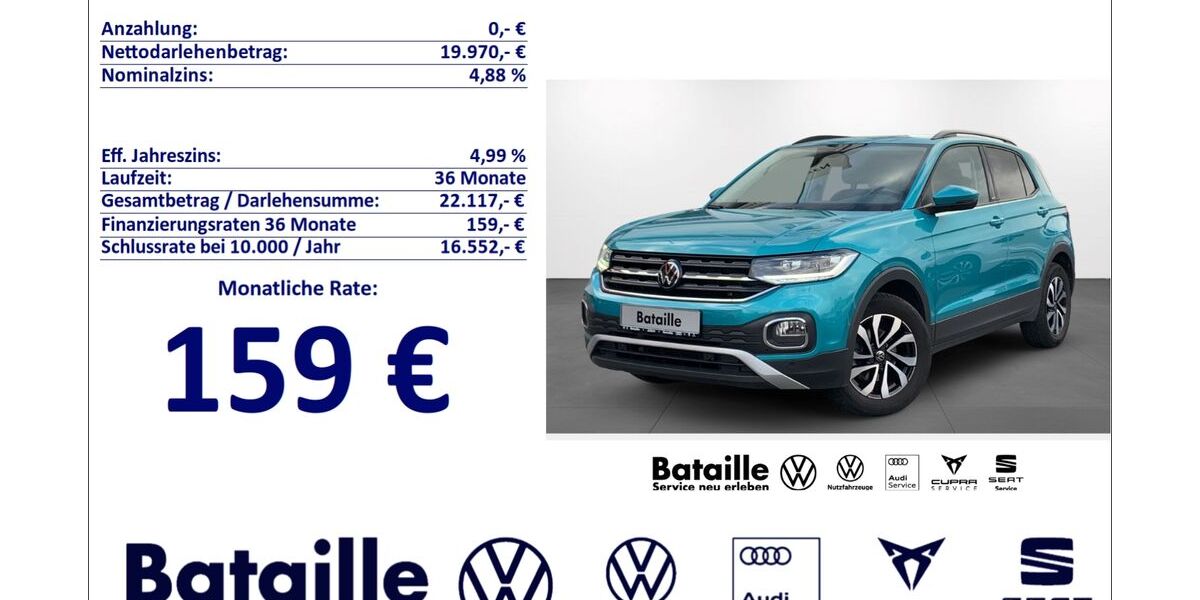 VW T-Cross 27.370 km 19.970 &euro; Jülich 52428