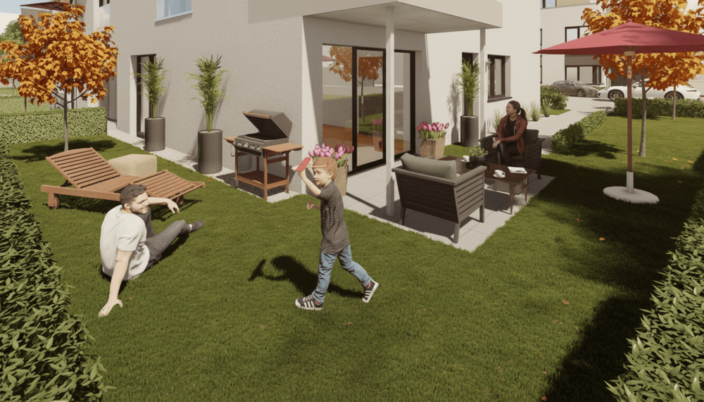 Terrassenwohnung Würselen Broichweiden - 4 Zimmer, 86 m&sup2;, 412.100&euro; | Angebot:26753870