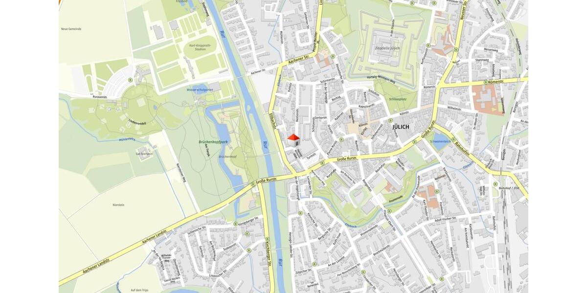 Erdgeschoßwohnung Jülich - 4 Zimmer, 117 m&sup2;, 1.150&euro; | Angebot:26422037