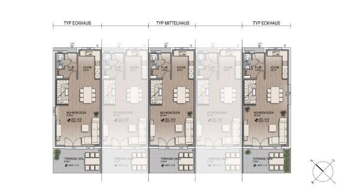 Reihenendhaus Aachen Aachen-Mitte - 5 Zimmer, 184 m&sup2;, 805.000&euro; | Angebot:25667741