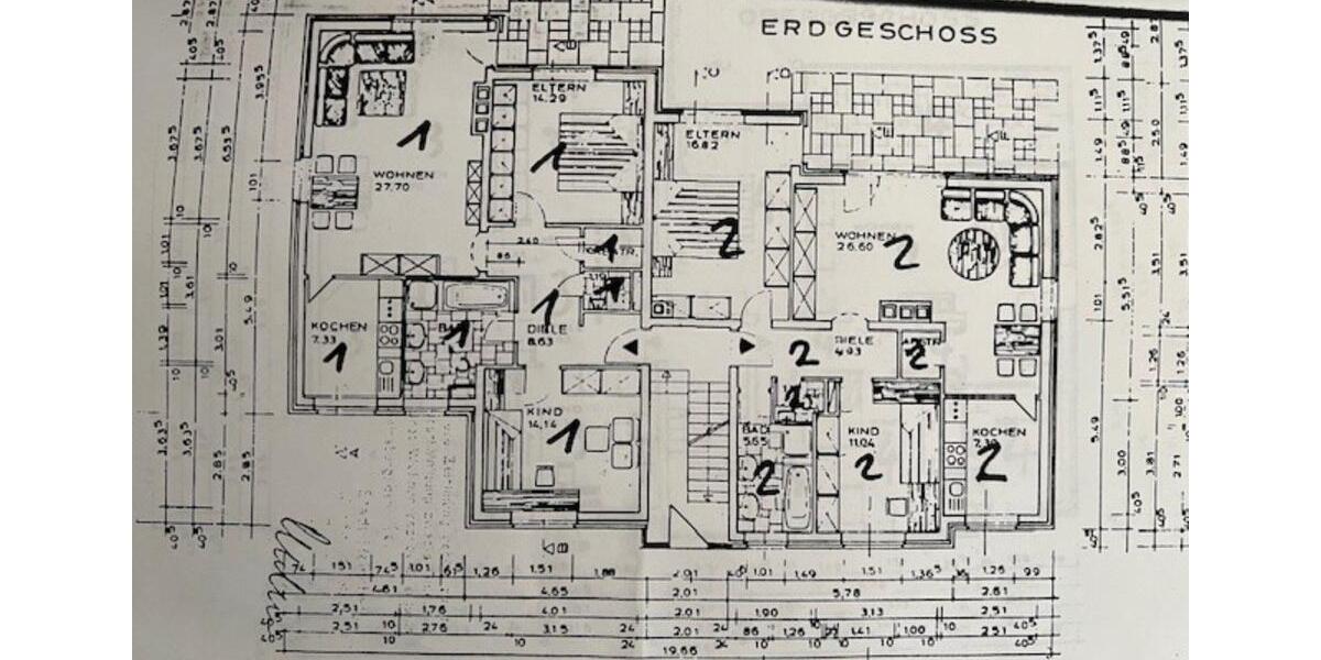 Mehrfamilienhaus, Wohnhaus Heinsberg - 3 Zimmer, 75 m&sup2;, 225.000&euro; | Angebot:25171433