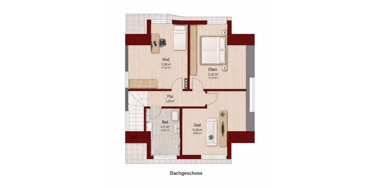Etagenwohnung Aldenhoven-Siersdorf Siersdorf - 3 Zimmer, 90 m&sup2;, 900&euro; | Angebot:26725131