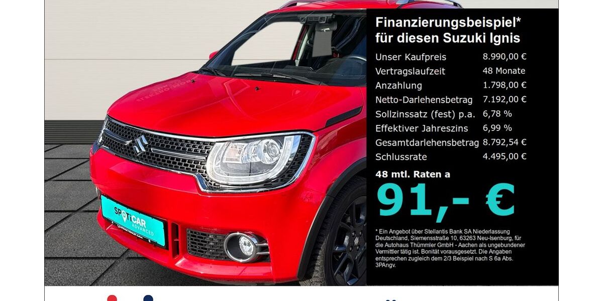 Suzuki Ignis 94.460 km 8.990 &euro; Aachen 52070