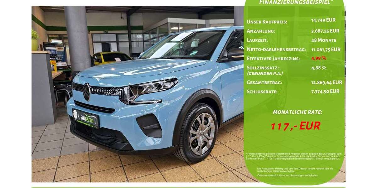 Citroen C3 6.700 km 14.749 &euro; Geilenkirchen 52511