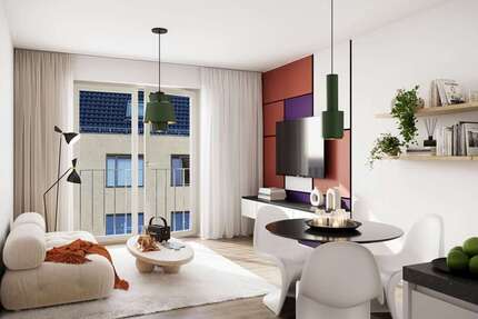 Wohnung Aachen Frankenberger Viertel - 2 Zimmer, 56 m&sup2;, 354.900&euro; | Angebot:25483707