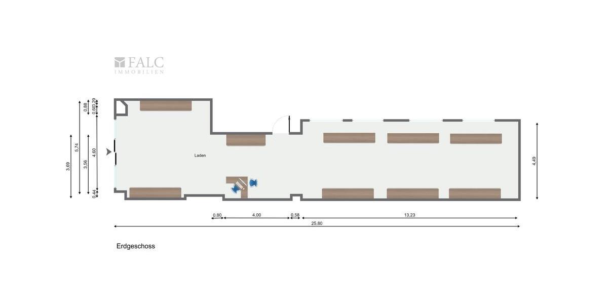 Gewerbeobjekt Jülich - 1.600&euro; | Angebot:15483303