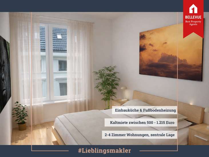 Etagenwohnung Aachen / Mitte Mitte - 2 Zimmer, 51 m&sup2;, 710&euro; | Angebot:26090235