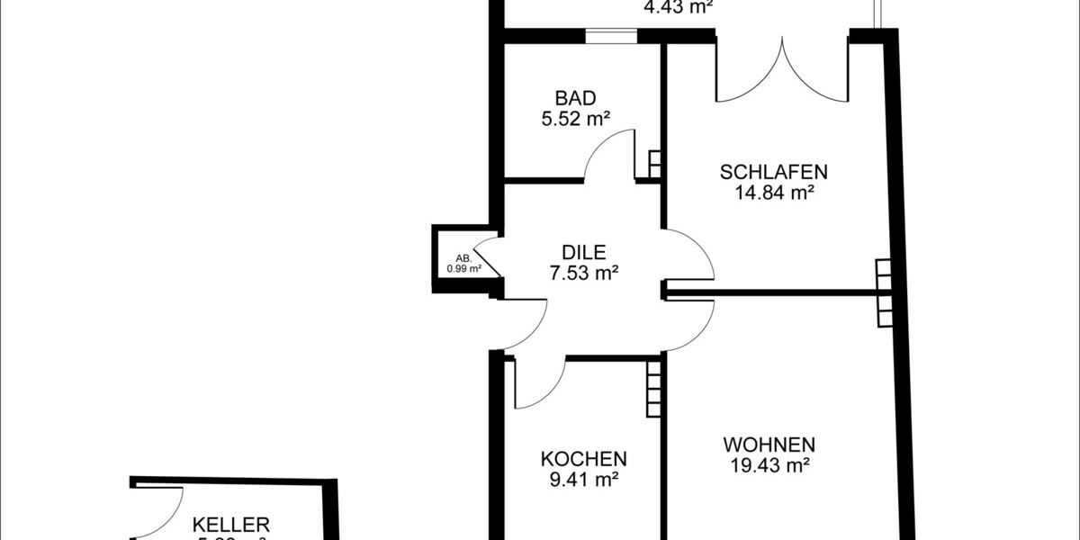 Aachen – Urbanes Anlageobjekt mit klarer Struktur und Balkon - Etagenwohnung Aachen Aachen-Mitte | Angebot:27288995